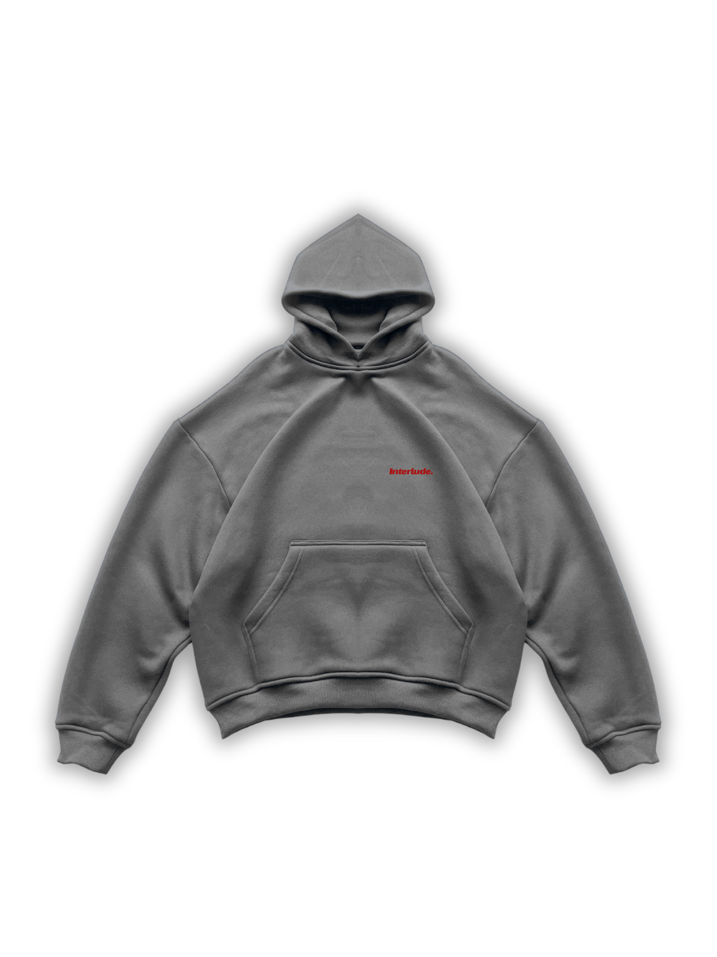 Racing Hoodie - Grey/Red