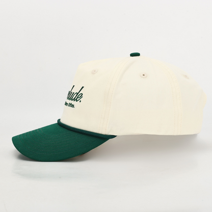 Signature Cap - Green/Cream