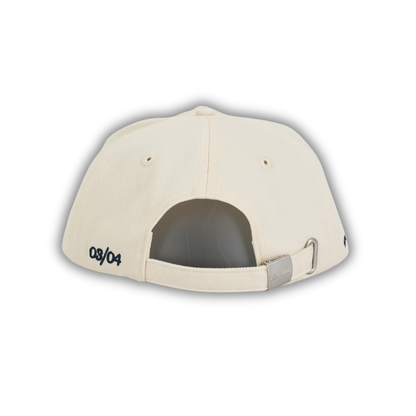 Monogram Cap - Cream/Navy